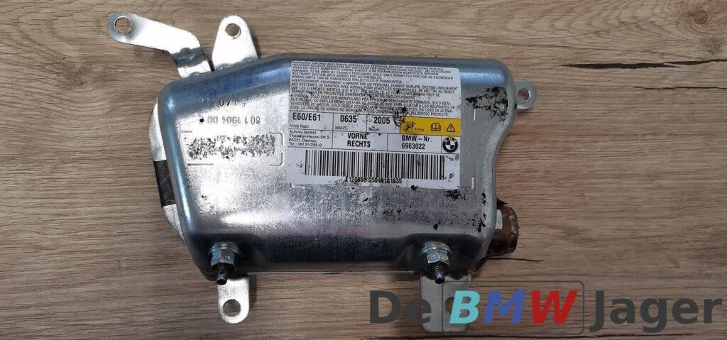 Deurairbag RV BMW 5-serie E60 E61 72126963022, Gebruikt, Ophalen of Verzenden, BMW
