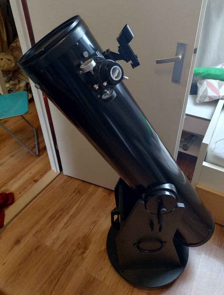 Orion XT8 20cm Dobson telescoop, Audio, Tv en Foto, Optische apparatuur | Telescopen, Ophalen, Gebruikt, 200 mm of meer, Met statief