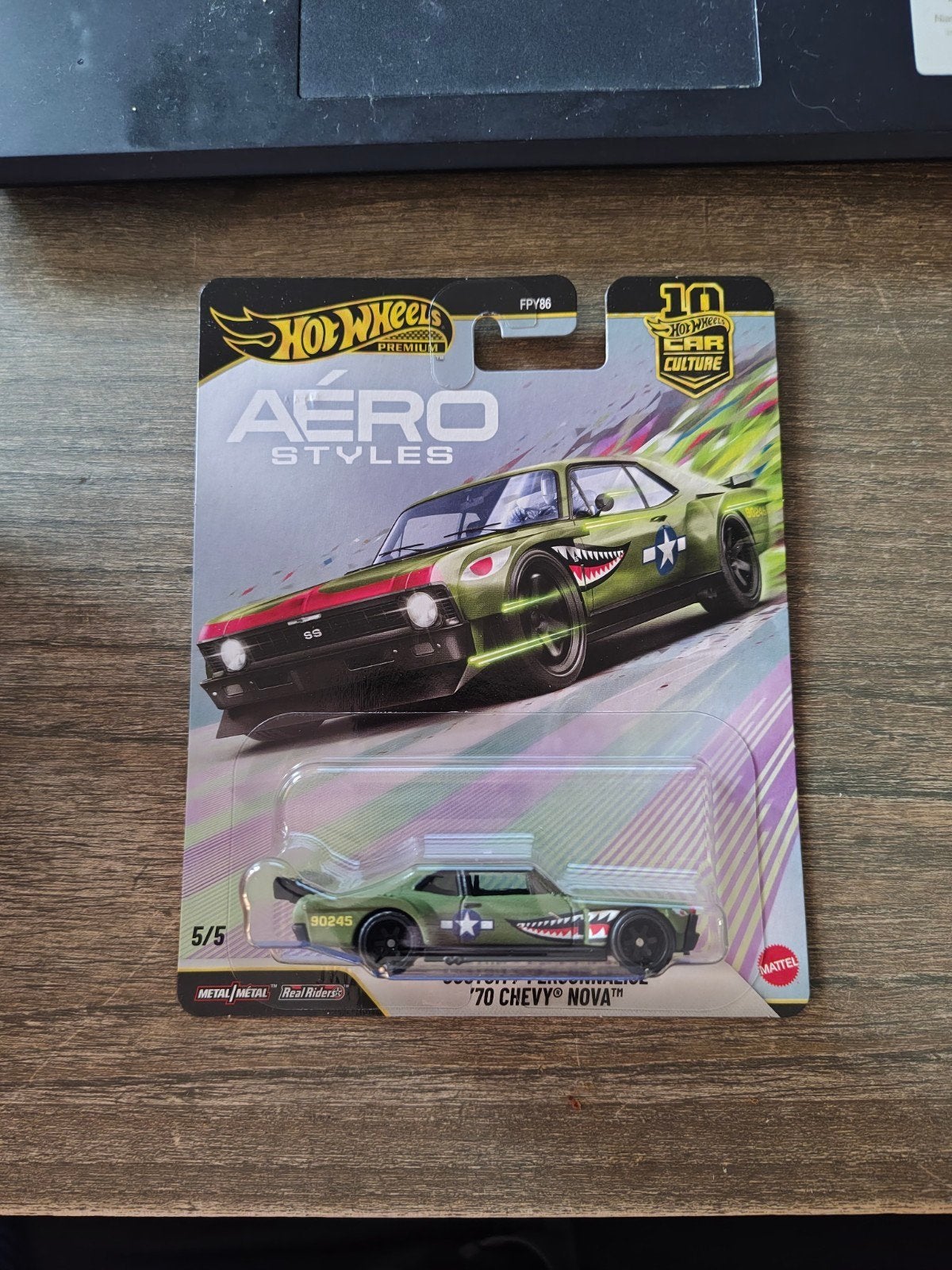 hot wheels chevy nova, Ophalen of Verzenden, Nieuw, Auto