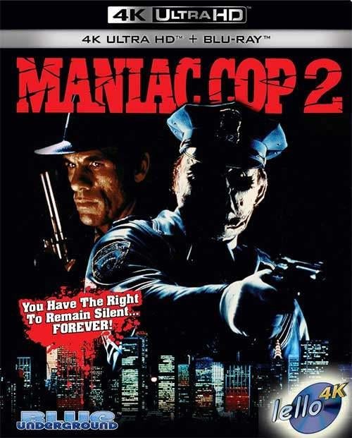 Blu-ray 4K: William Lustig's Maniac Cop 2 (1990) US KiS NLO, Ophalen of Verzenden, Nieuw in verpakking, Horror