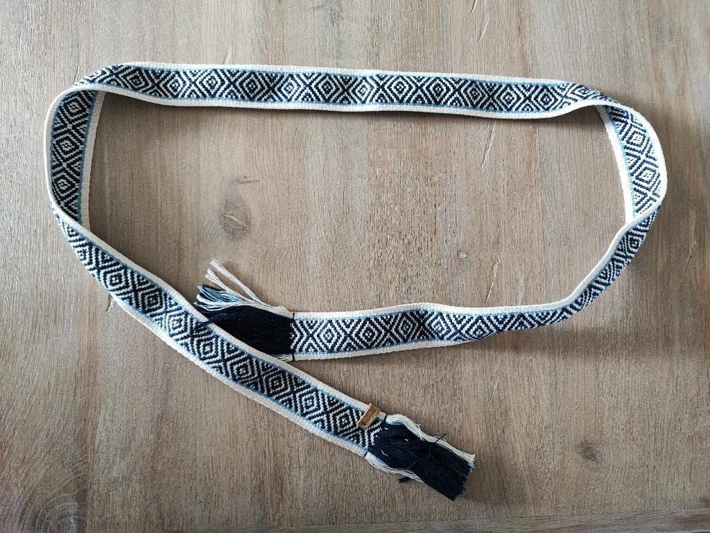 blauwe riem van esprit, Kleding | Dames, Riemen en Ceinturen, Overige kleuren, 100 cm of meer, Ophalen of Verzenden, Zo goed als nieuw