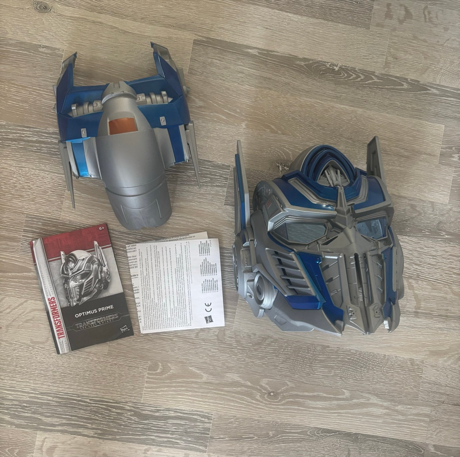 Haabro Transformers Optimus Prime masker met stemvervormer, Ophalen of Verzenden, Zo goed als nieuw