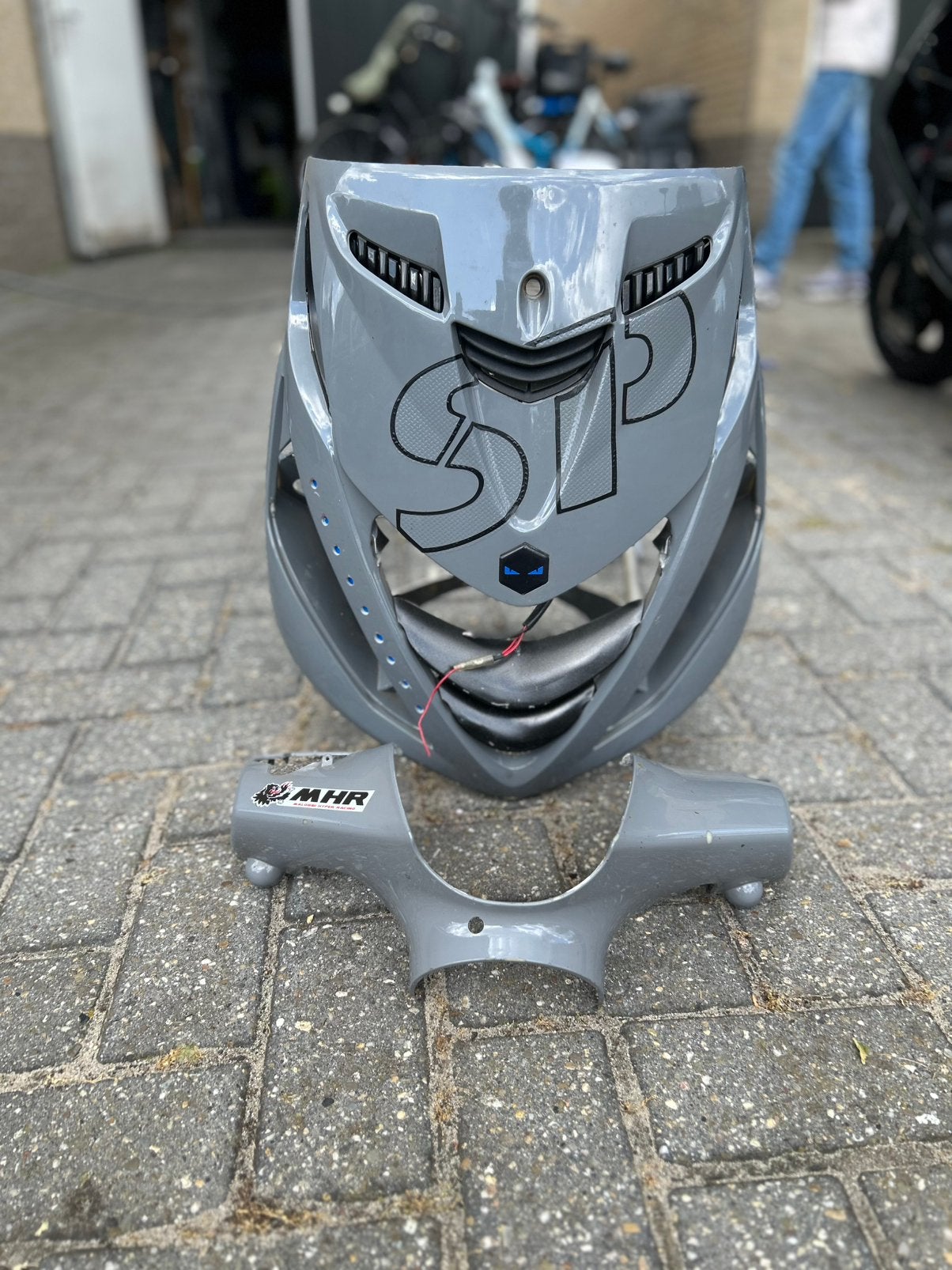 Zip kappen grijs, Fietsen en Brommers, Ophalen of Verzenden, Nieuw