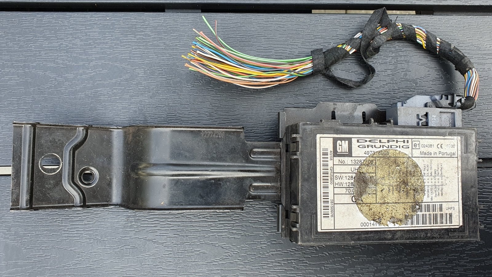 Saab 9-3 Delphi Grundig UHP Bluetooth Phone Module 13287708, Ophalen, Gebruikt, Saab