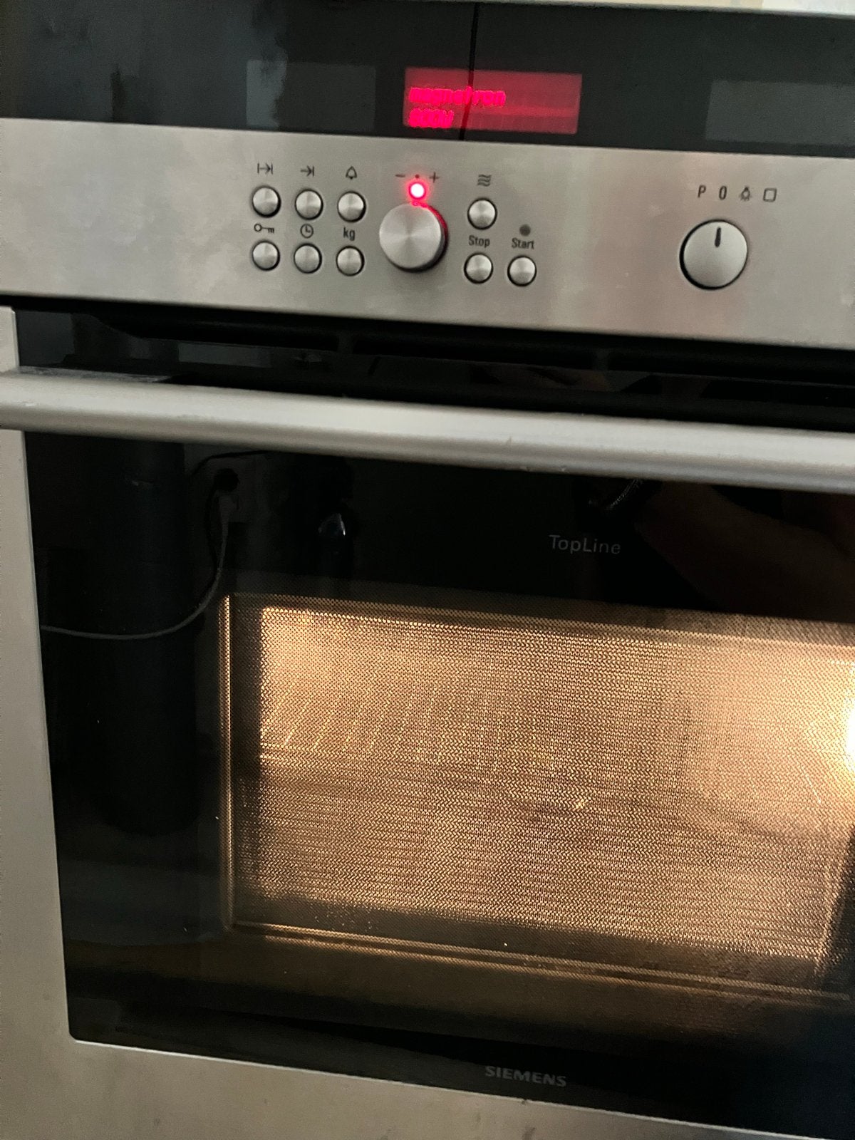 Siemens Combimagnetron - Inbouw - TopLine, Ophalen, 45 tot 50 cm, Gebruikt, Hete lucht