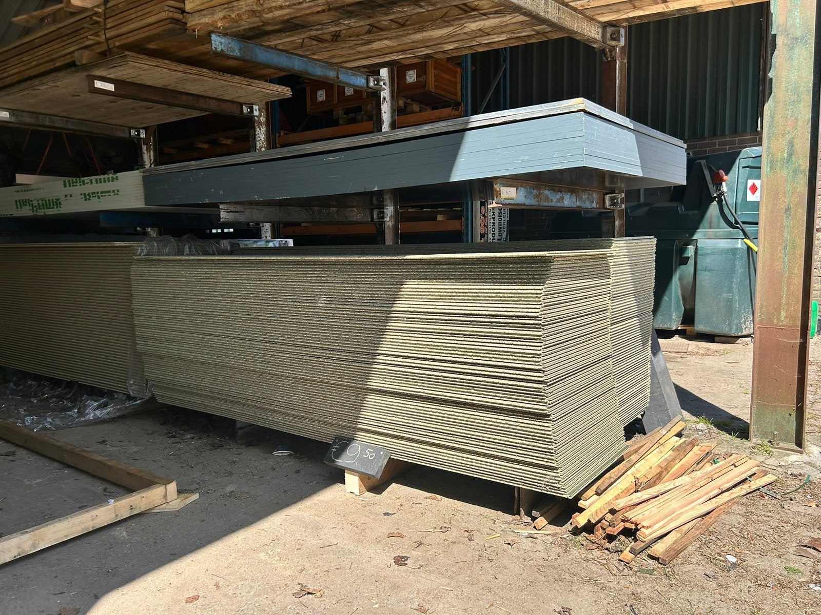 Spano dak platen, Ophalen, Zo goed als nieuw, 250 cm of meer, Planken