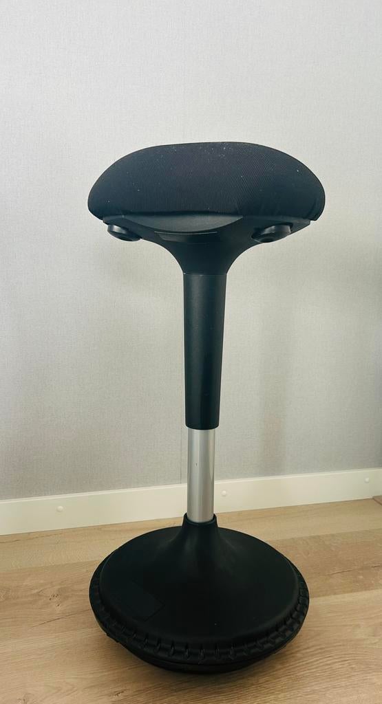 Dynamic ergonomic stool, adjustable office chair, black, Ophalen, Zo goed als nieuw