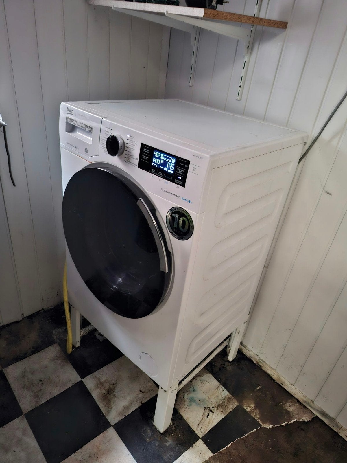 te koop Beko WTE 10734 XD0S Wasmachine bod mag ook, Ophalen, 1200 tot 1600 toeren, Gebruikt, Energieklasse A of zuiniger