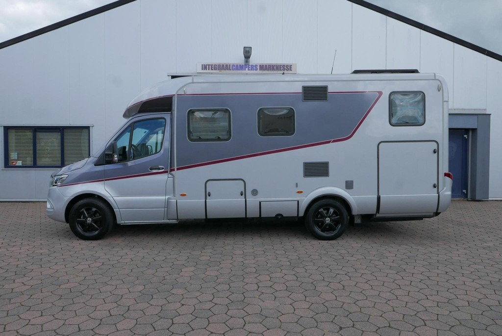 Hymer BMC-T 600 Mercedes | Luchtvering | Lithium | Zonnepane, Caravans en Kamperen, Campers, Tot en met 2, 7 tot 8 meter, Bedrijf