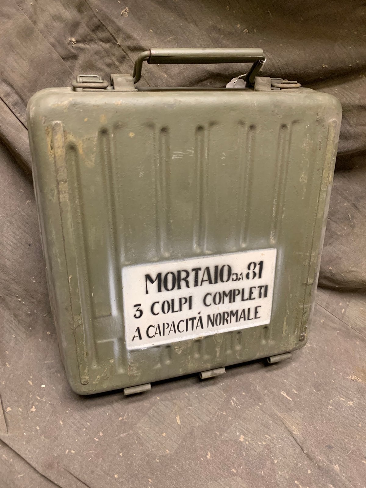 Italiaanse wo2 munitiekist mortier kist, Kist of Geocache, N, N, Verzenden