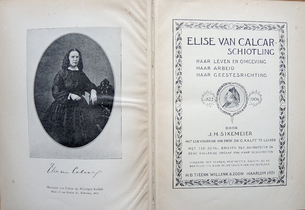Elise van Calcar-Schiotling - J.H. Sikemeier, Gelezen, Overige, Ophalen of Verzenden, J.H. Sikemeier