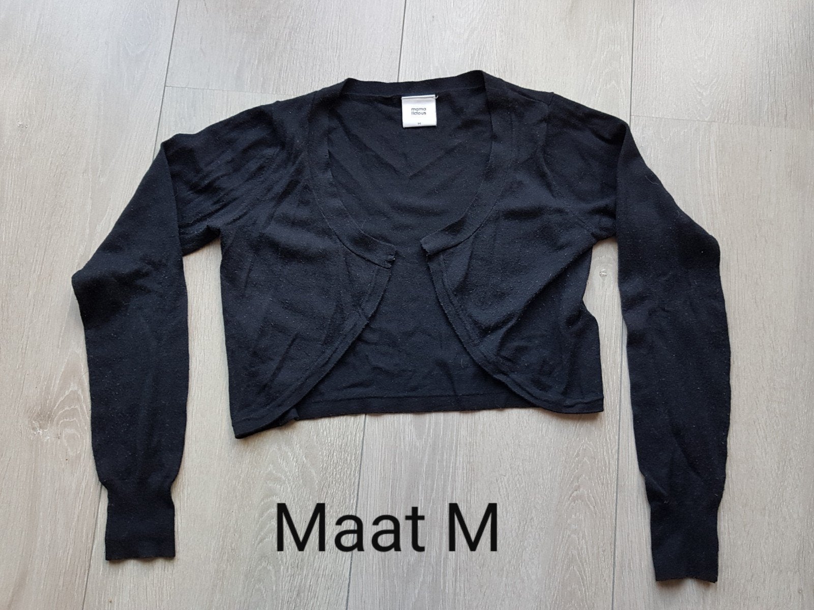 Mamalicious Bolero - Maat M, Maat 38/40 (M), Zwart, Mamalicious, Ophalen of Verzenden