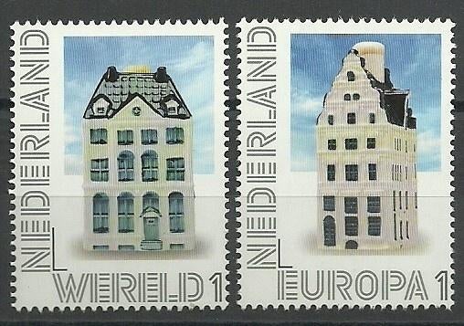 Nederland NVPH nr 2898/9 postfris KLM Huisjes 2012, Postzegels en Munten, Postzegels | Nederland, Ophalen of Verzenden, Na 1940
