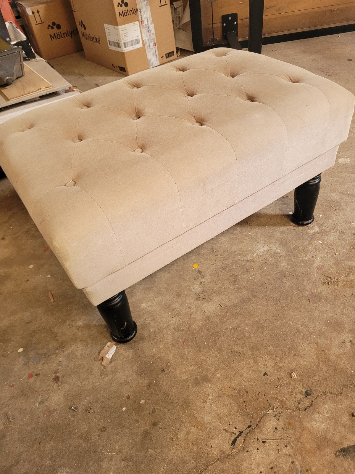 poef, Ophalen of Verzenden, Rond, 50 tot 75 cm