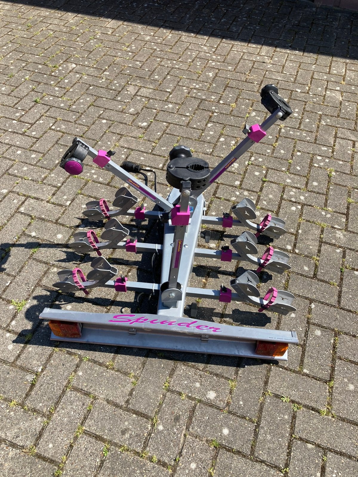 Spinder Condor fietsendrager voor 3 fietsen, Auto diversen, Ophalen, 3 fietsen of meer, Gebruikt, Trekhaakdrager