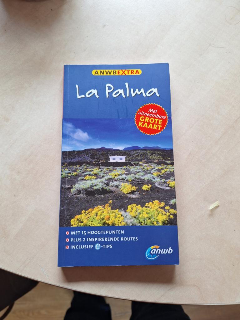 ANWB extra Reisgids La Palma met kaart, Europa, Ophalen of Verzenden, Zo goed als nieuw, Reisgids of -boek