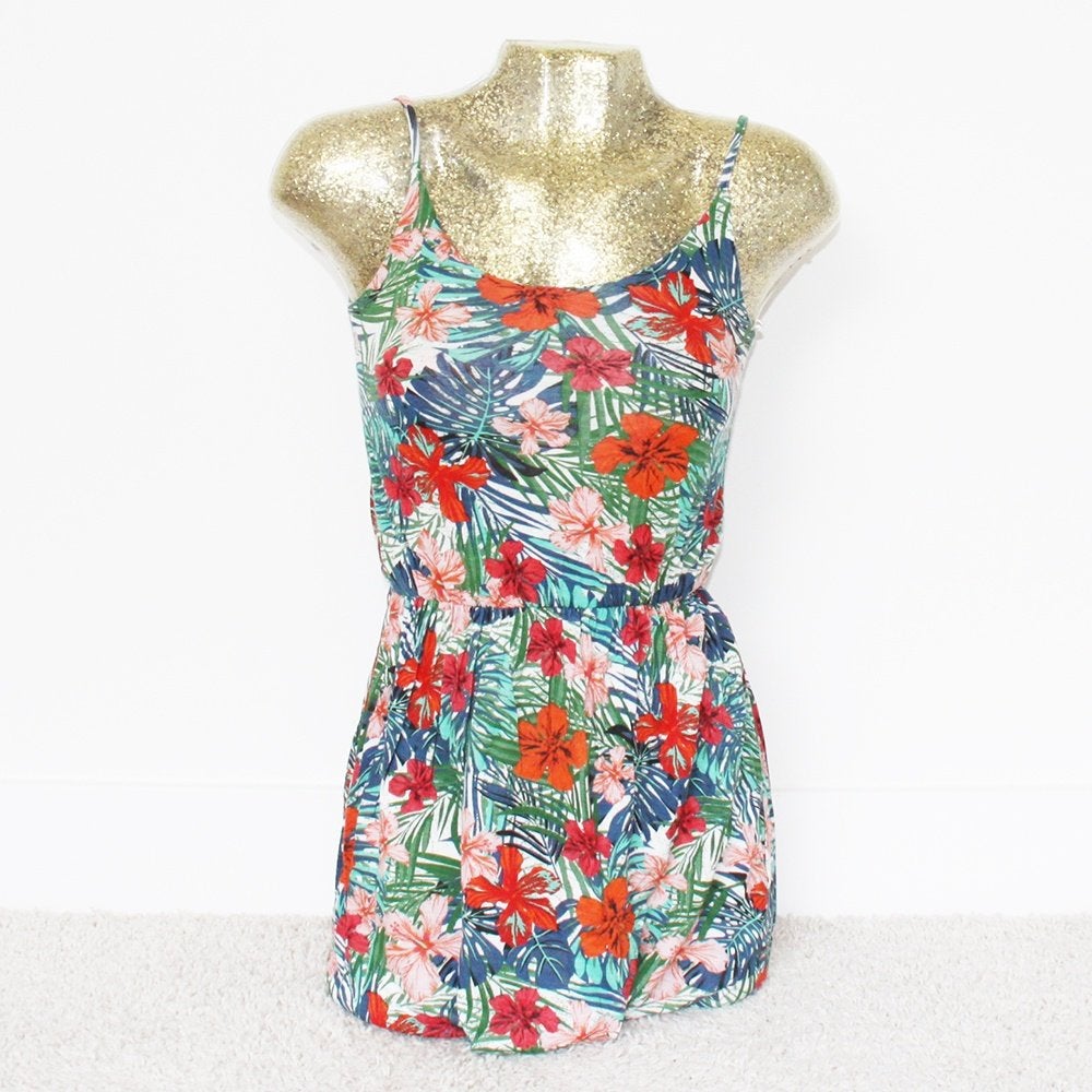 Prachtige Atmosphere Bloemen Jurk Lang (XS) - 511 € 15,-