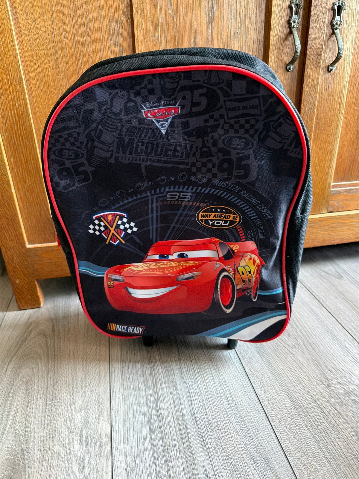 Disney Cars Lightning McQueen Trolley Rugzak, Kinderen en Baby's, Ophalen, Gebruikt