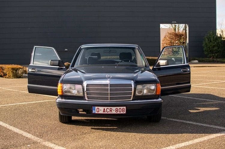 Mercedes 300 SE, bj 1990, W126, in nieuwstaat, Mercedes-Benz, Blauw, Sedan, Onderhoudsboekje