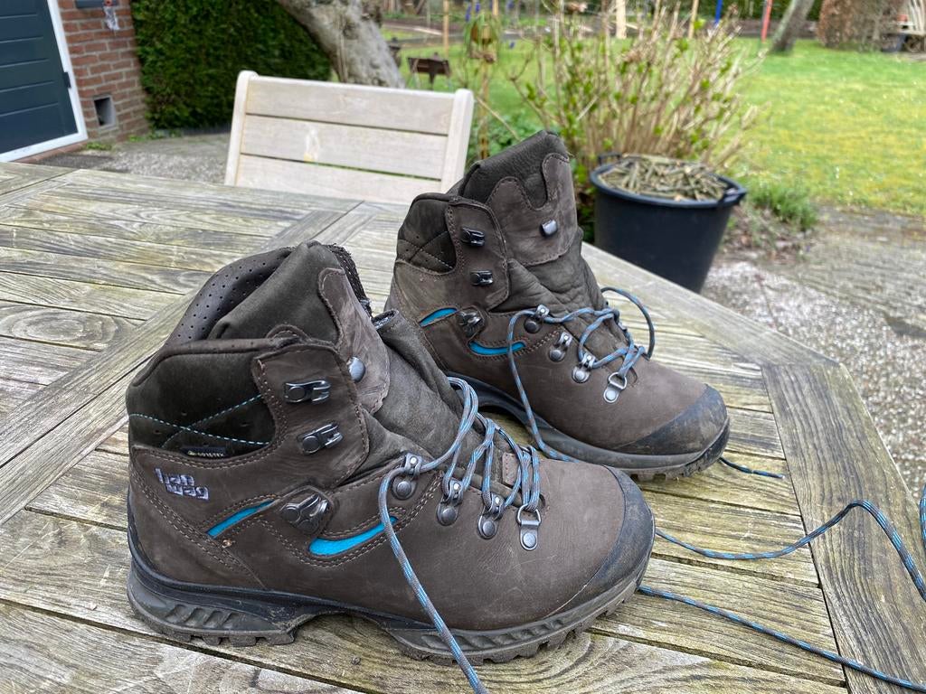 Bergschoenen Hanwag tatra II lady GTX maat 39,5, Zo goed als nieuw, Grijs, Wandelschoenen, Ophalen of Verzenden