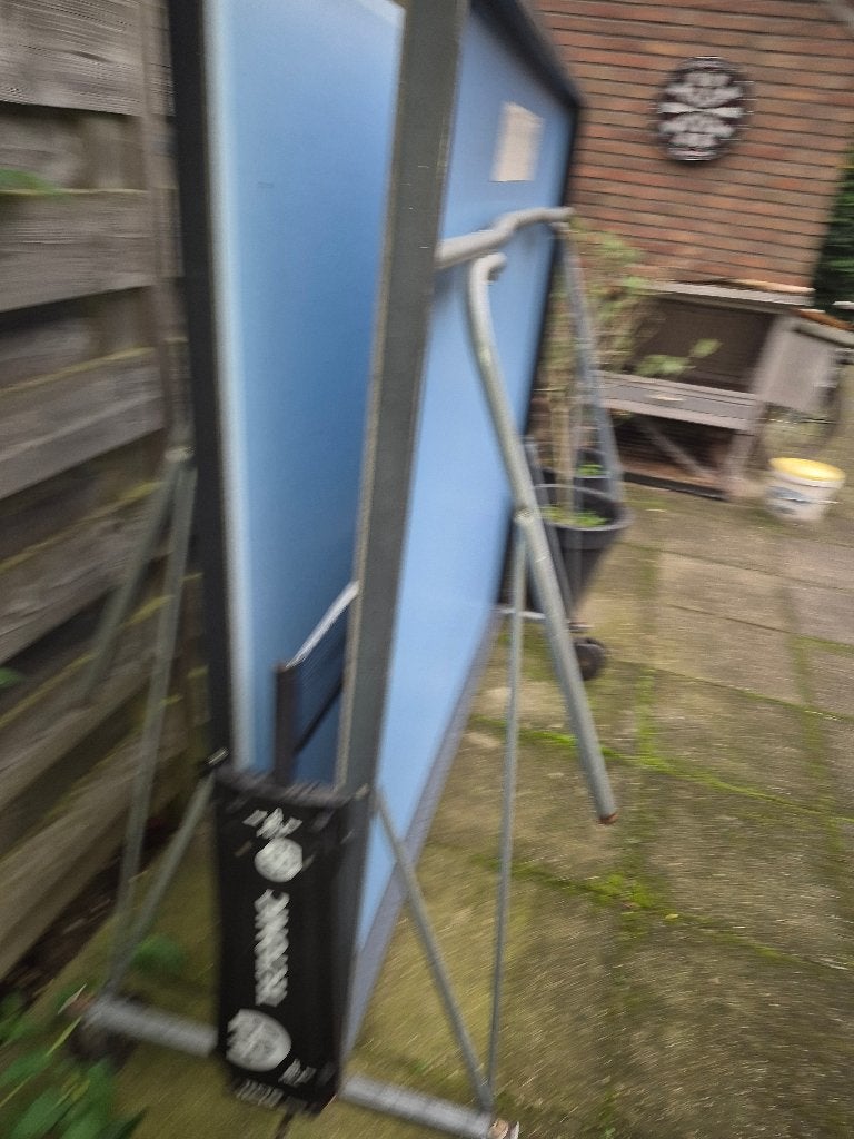 Tafeltennistafel, Ophalen, Gebruikt, Tafel Outdoor, Inklapbaar