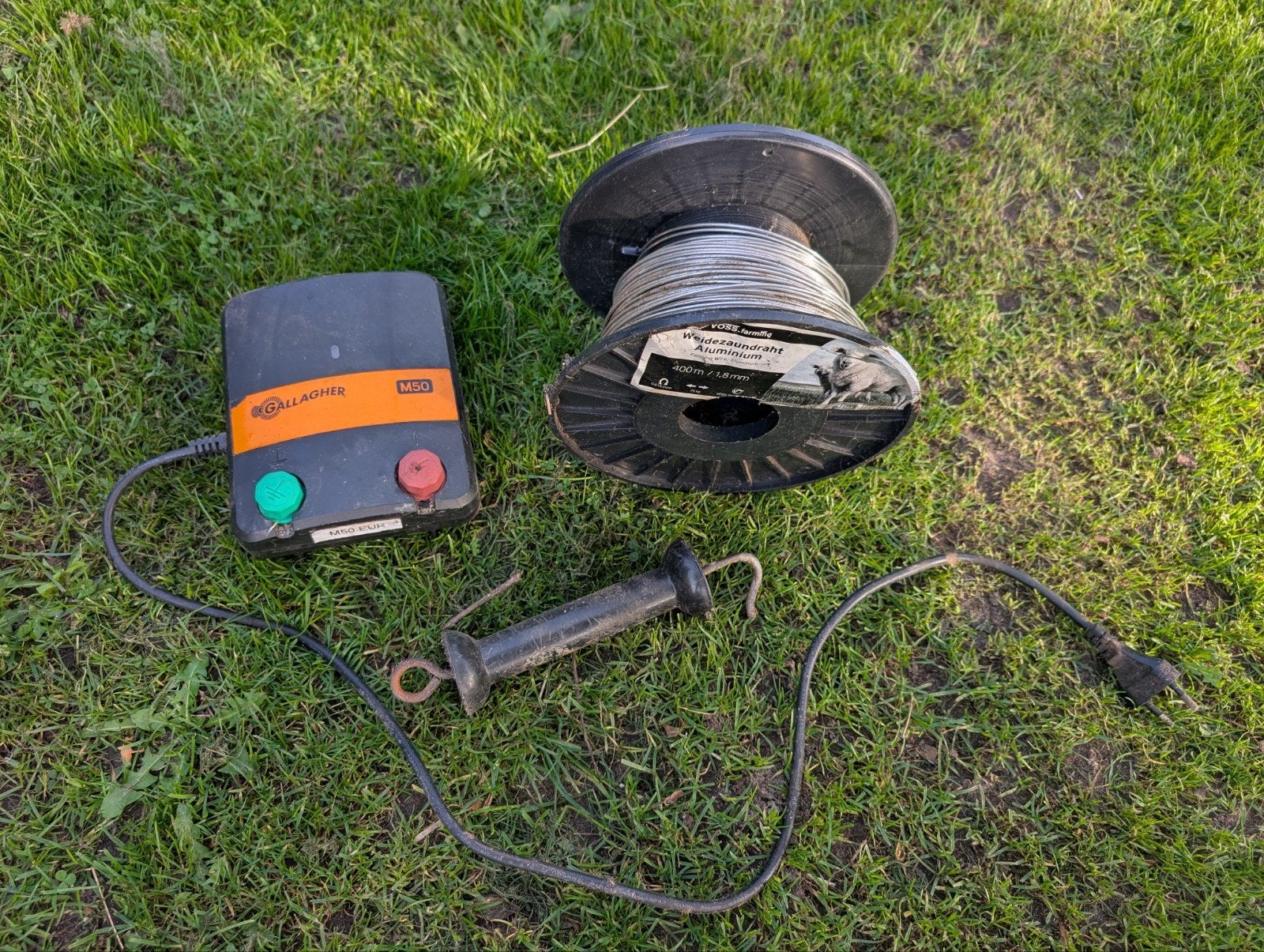 Gallagher M50 Schrikdraadapparaat (230V) met aluminium draad