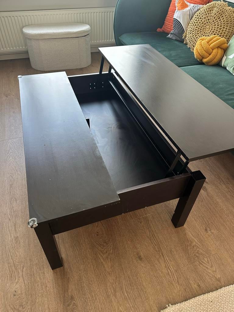 Ikea TRULSTORP Salontafel, 115x70 cm, Zwartbruin, Huis en Inrichting, Tafels | Salontafels, Gebruikt, 100 tot 150 cm, Minder dan 50 cm