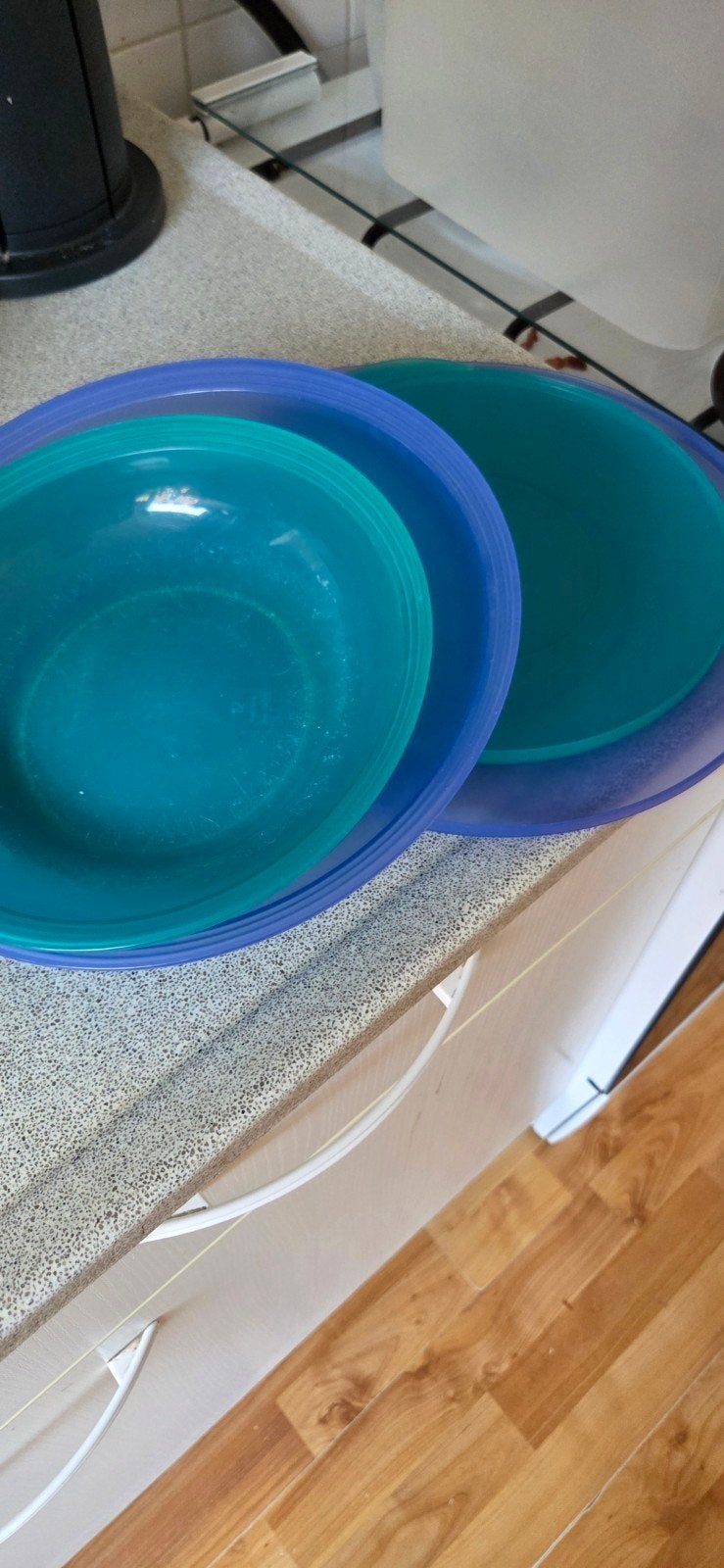Grote Tupperware bakken met deksels - 2 maten, Ophalen of Verzenden
