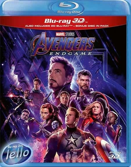 Blu-ray 3D: Marvel's Avengers 4: Endgame (2019) UK KC nNLO, Cd's en Dvd's, Blu-ray, Nieuw in verpakking, Actie, 3D, Ophalen of Verzenden