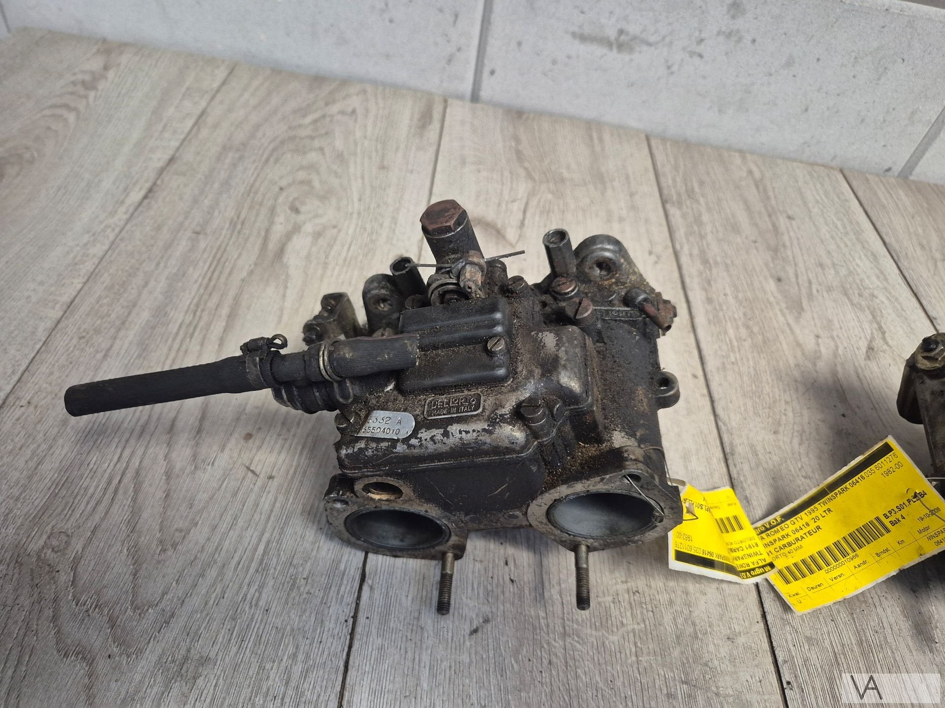 Carburateur set van Alfa Romeo GTV / 75 Dellorto DHLA40, Gebruikt, -, -, Ophalen of Verzenden
