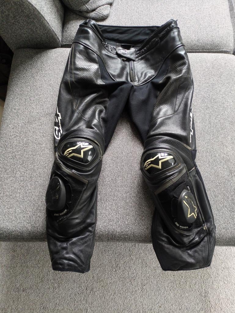Alpinestars Track V2 motorbroek - Maat 54, Motoren, Kleding | Motorkleding, Broek | leer, Heren, Ophalen of Verzenden, Alpinestars