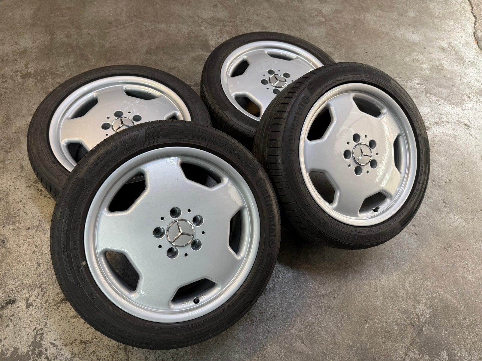 ✅ 17 inch IntraAMG Monoblock velgen 5x112 W124 W201 W208 202, Auto-onderdelen, Gebruikt, Banden en Velgen, 17 inch, Ophalen of Verzenden