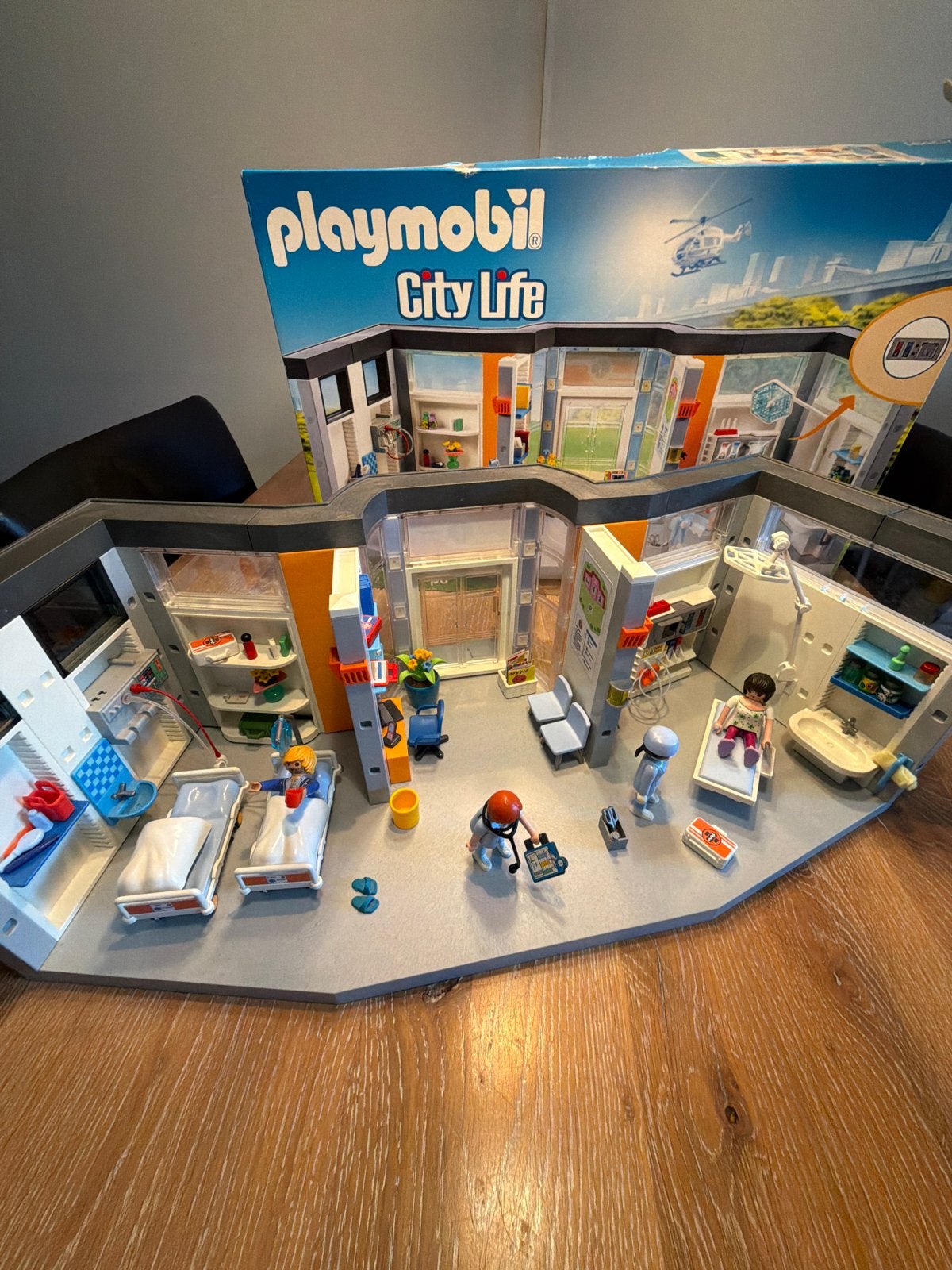 Playmobil City Life Ziekenhuis 70191 - Complete Set, Gebouw, Complete set, Ophalen of Verzenden, Zo goed als nieuw