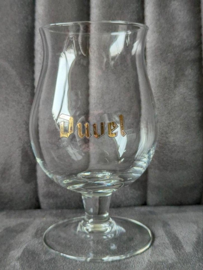 Bierglas - merk Duvel, Ophalen of Verzenden, Glas, Overige stijlen, Glas of Glazen