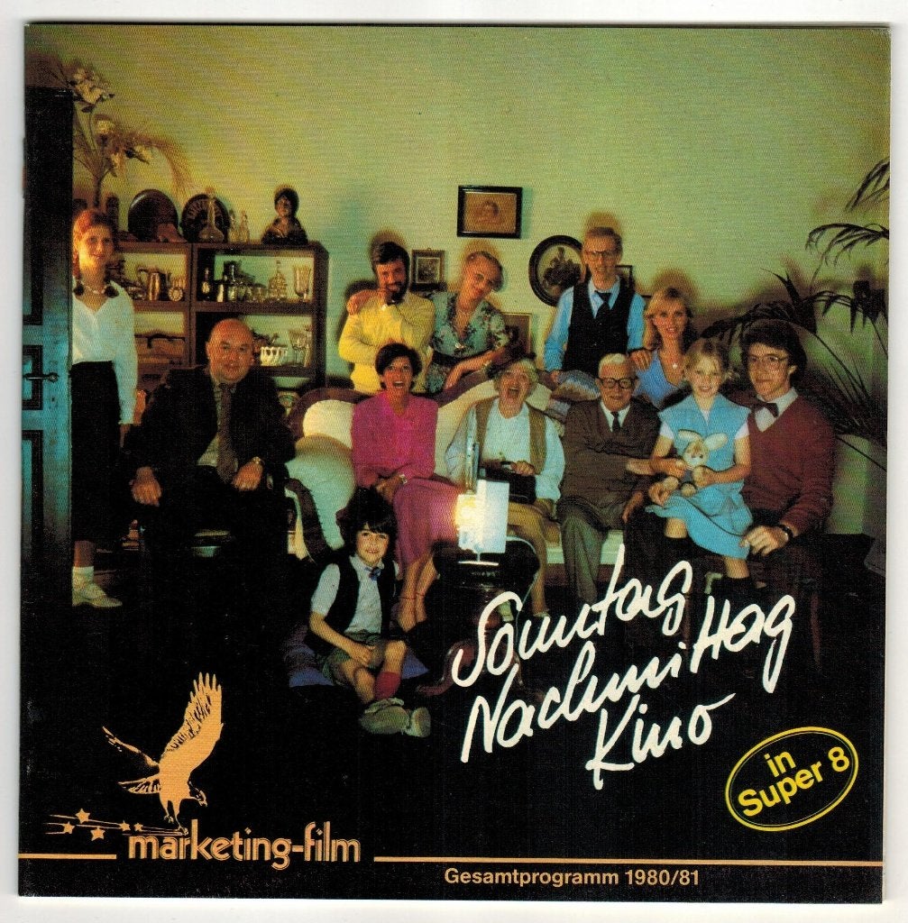 Marketing Film Super 8 Film catalogus 1980 - 1981, Verzamelen, Ophalen of Verzenden, Zo goed als nieuw, Film, Overige typen