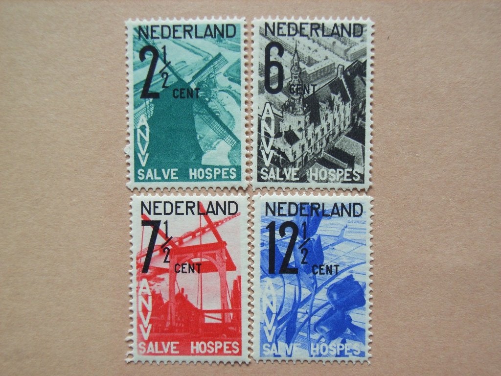 5   Nederland 244-247, Ophalen, T/m 1940