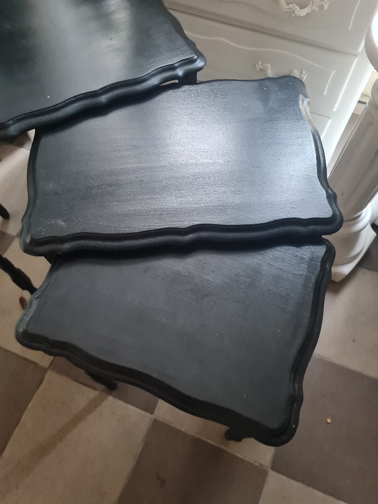 Vintage bijzettafeltjes prijs is per stuk vanaf 14,95, Ophalen of Verzenden