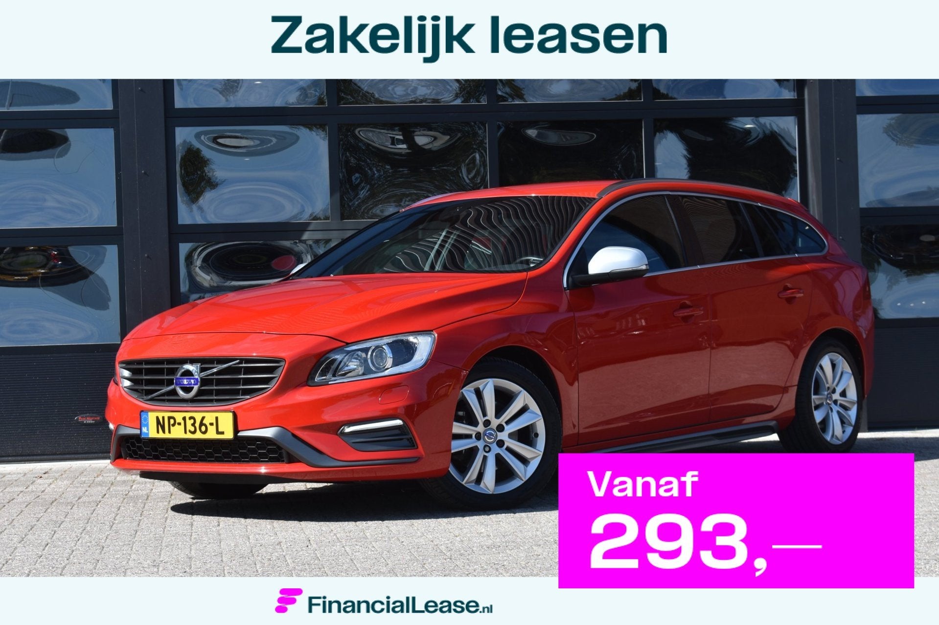 Volvo V60 2.0 T3 R-Design '17 Xenon Clima Navi Cruise Inruil, Gebruikt, 4 cilinders, 1969 cc, Origineel Nederlands