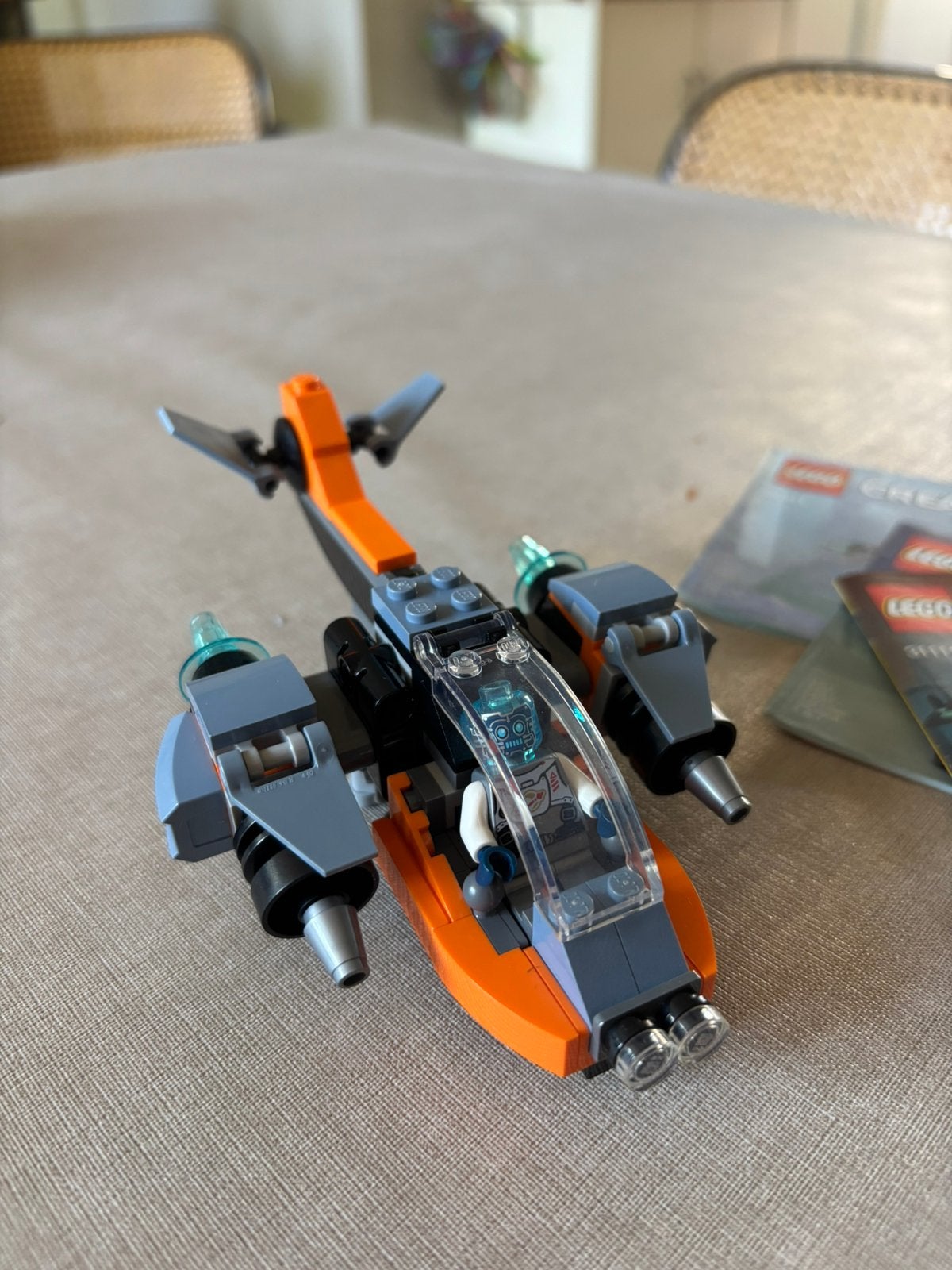 Lego creator 31111, Ophalen, Gebruikt, Lego, Inclusief instructies