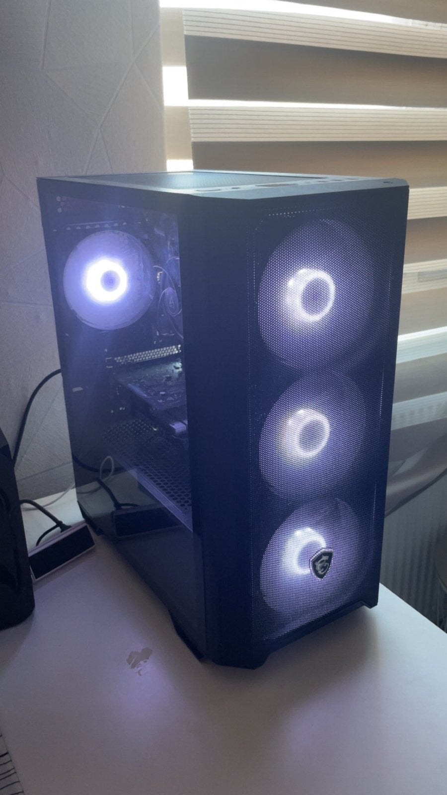 MSI RTX 3050 Gaming pc, zgan, Ophalen, Zo goed als nieuw, Gaming, SSD