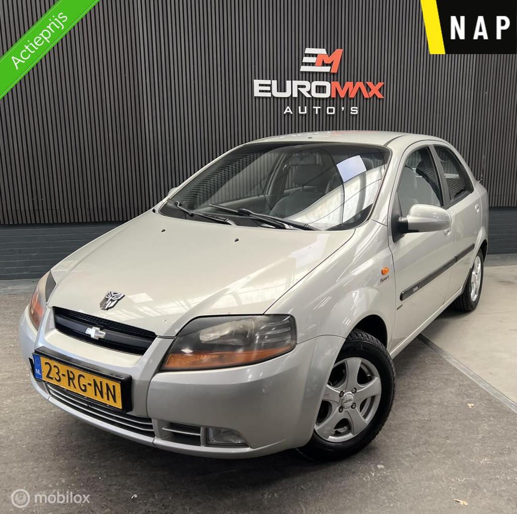 Chevrolet Kalos 1.4 Style Airco - NAP - Inruil Auto - Airco, 94 pk, Stof, 4 cilinders, Kalos