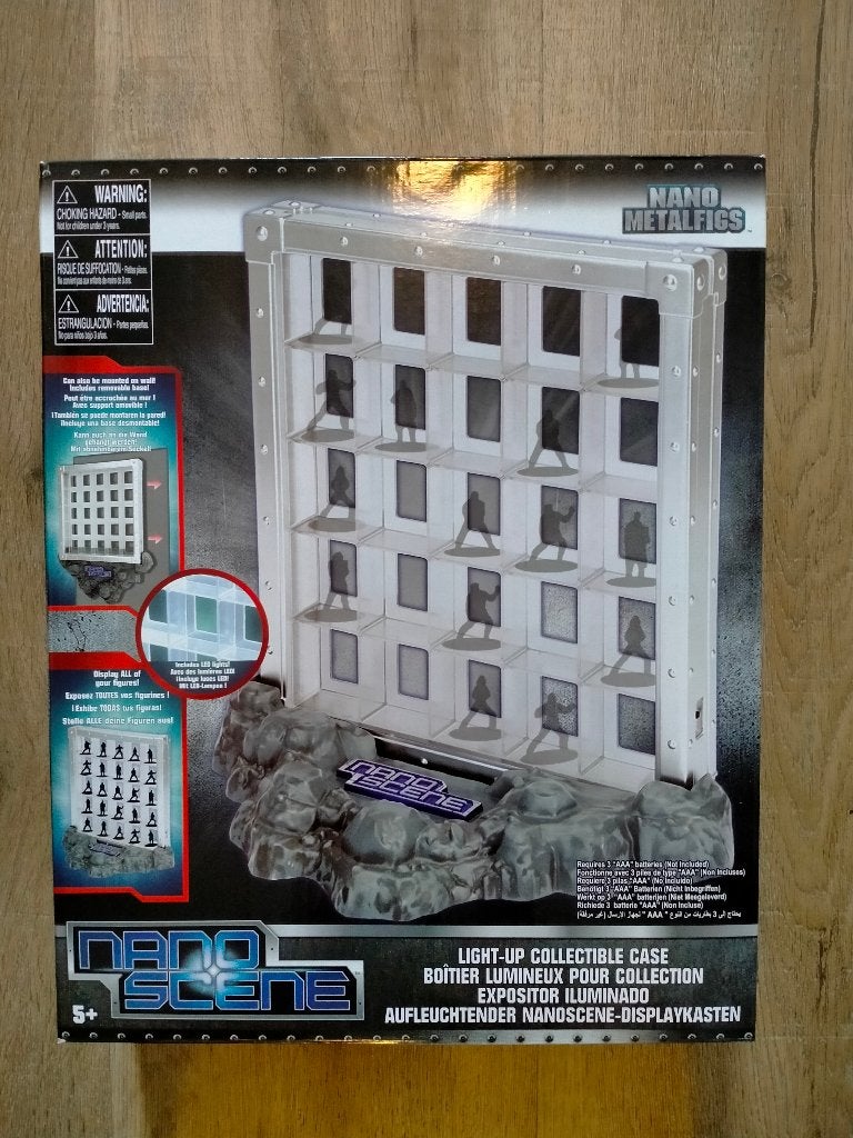 Nano metalfigs Jada Nano Scene figuren box display, Ophalen of Verzenden, Overige figuren, Zo goed als nieuw, Overige typen