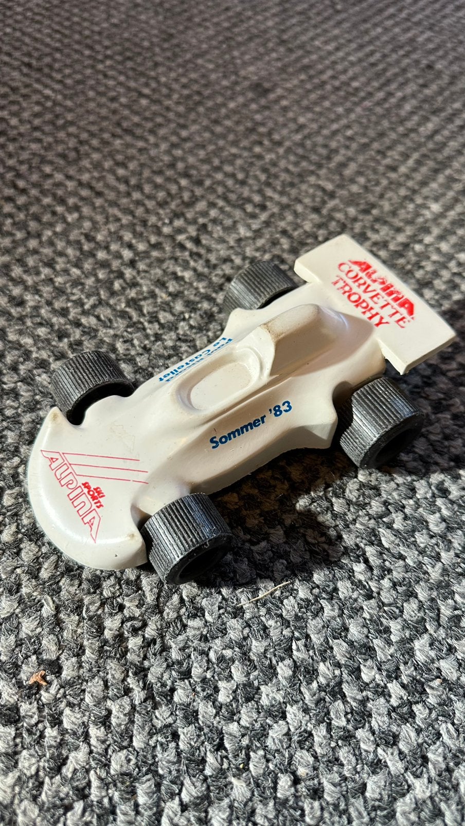 Vintage 1983 Alpine Formula 1 Toy Car – Paul Ricard, G1, Ophalen, Gebruikt, Autobots