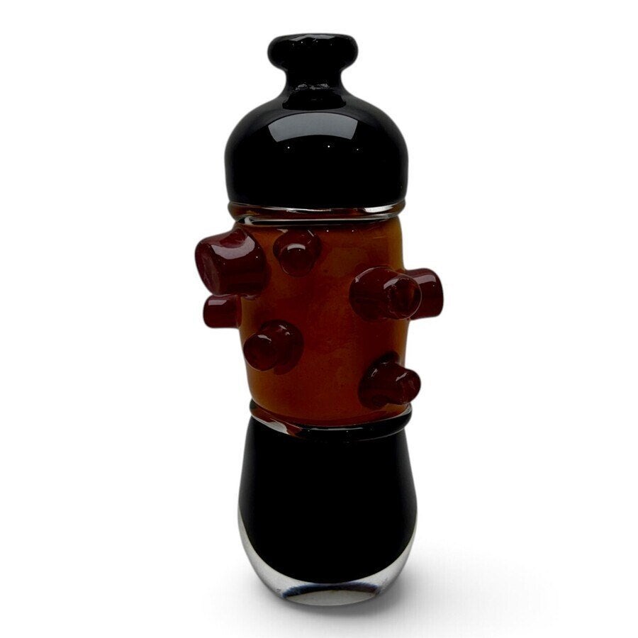 Glasblazerij de Oude Horn - flesvaas, Ophalen of Verzenden