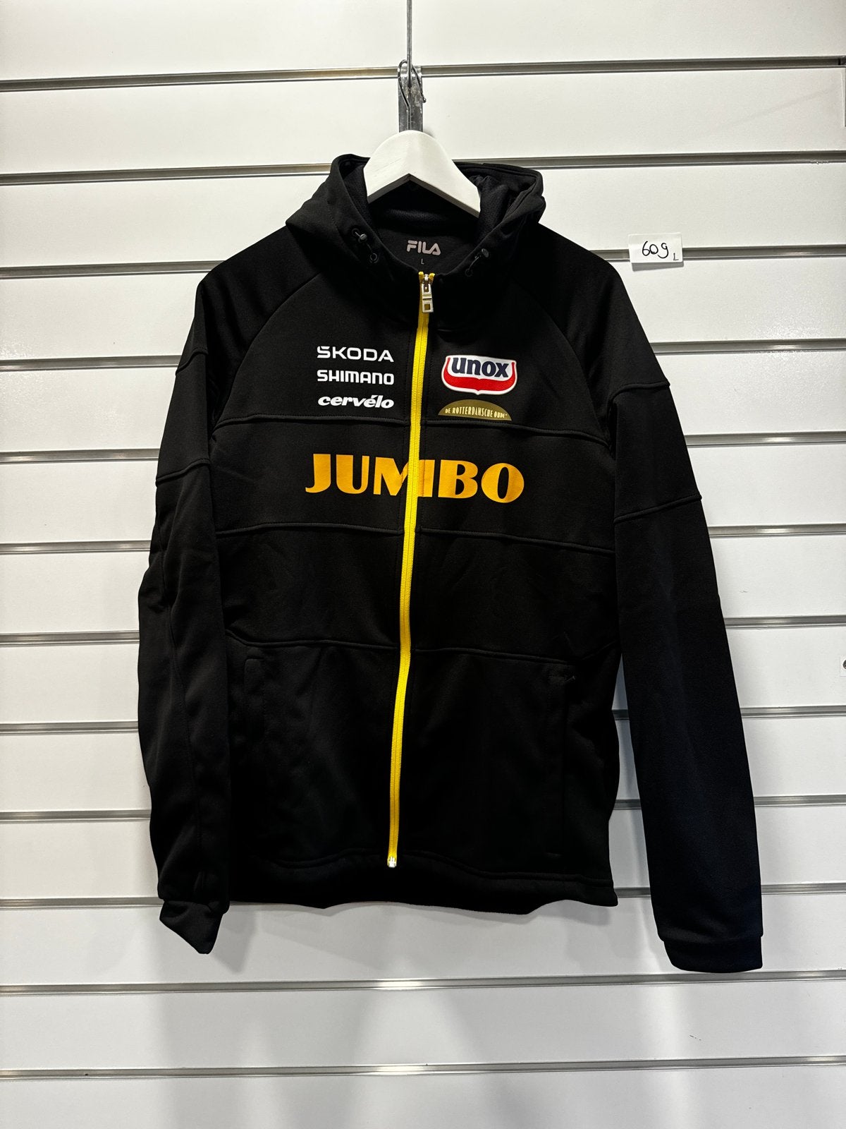 Jumbo sweater met rits - Maat L, Ophalen of Verzenden, Gedragen, Maat 52/54 (L), Zwart