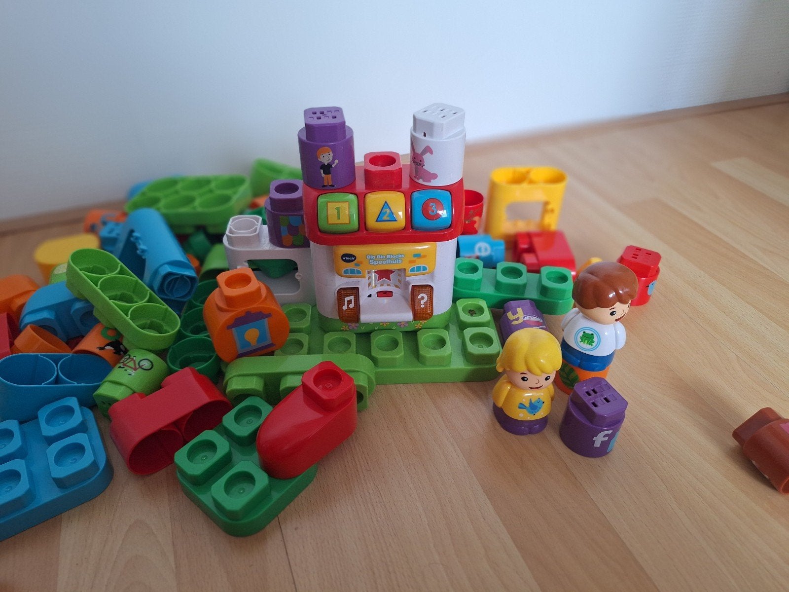VTech bla bla blocks Speelhuis met blokken, Ophalen of Verzenden, Gebruikt, Overige merken