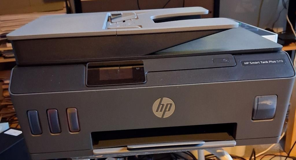 HP Smart Tank Plus 570 All-in-One Printer DEFECT, Ophalen, Kleur printen, Gebruikt, Inkjetprinter