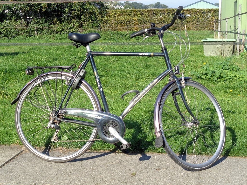 Gazelle Bahia heren sportfiets -21 versn./61 frame/ 28 inch-, Ophalen, 28 inch, Gebruikt, Velgrem
