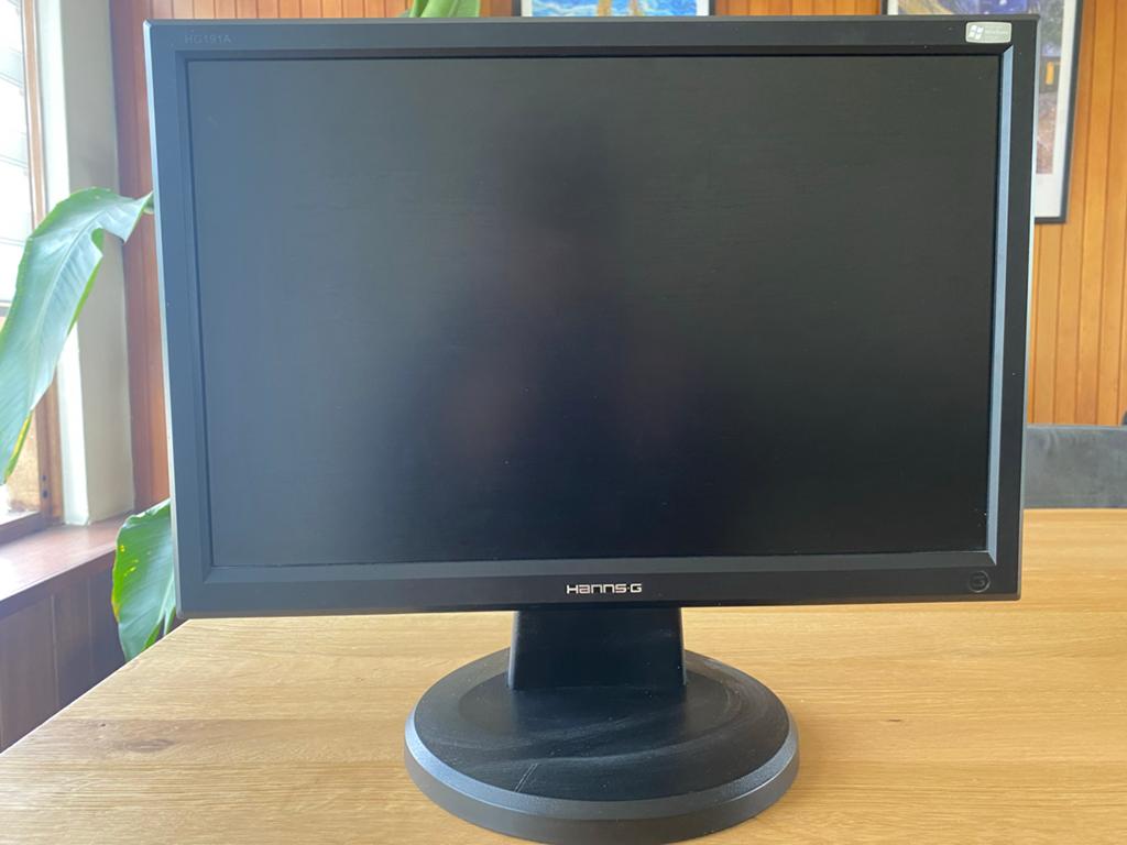 Hanns.G HG191A 19 inch Monitor - Gebruikt, Ophalen, Gebruikt, Kantelbaar, 19 inch