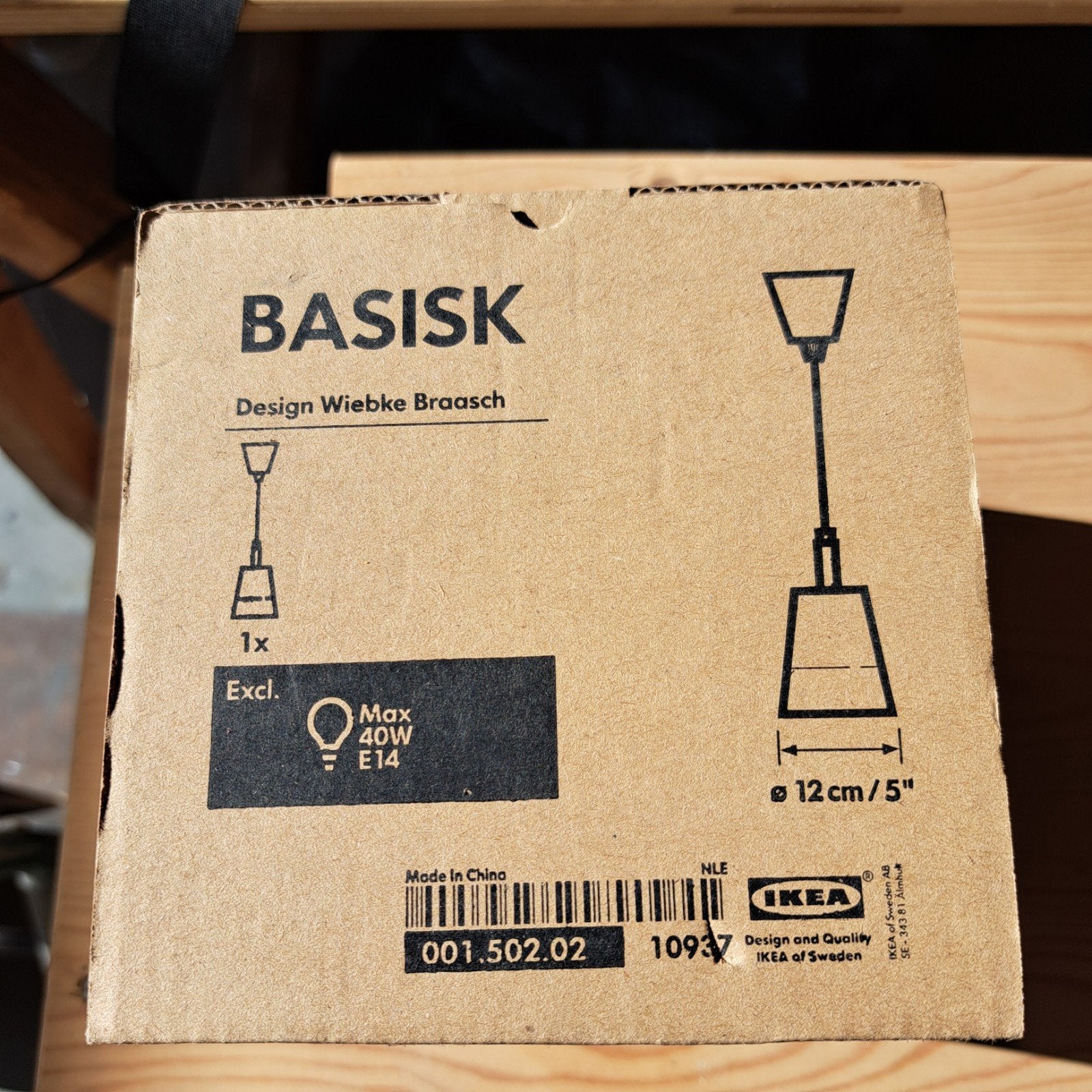 5x IKEA Basisik witte glazen lampenkappen met snoer, nieuw, Wit, Nieuw, Glas, Overige vormen
